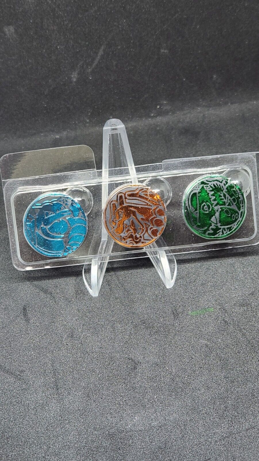 Pokemon card Special deck set ex Venusaur Charizard Blastoise ex Coin